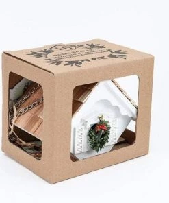 Happy Gardens Birdhouses/Baths Christmas Wren Bird House