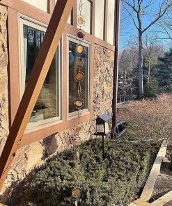 Happy Gardens Circle Rain Chain