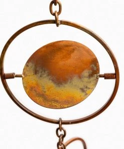 Happy Gardens Circle Rain Chain