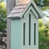 Happy Gardens Classic Butterfly House - Green Birdhouses/Baths