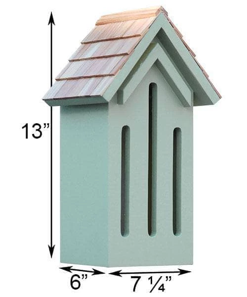 Happy Gardens Classic Butterfly House - Green Birdhouses/Baths 4 Happy Gardens Classic Butterfly House - Green Birdhouses/Baths