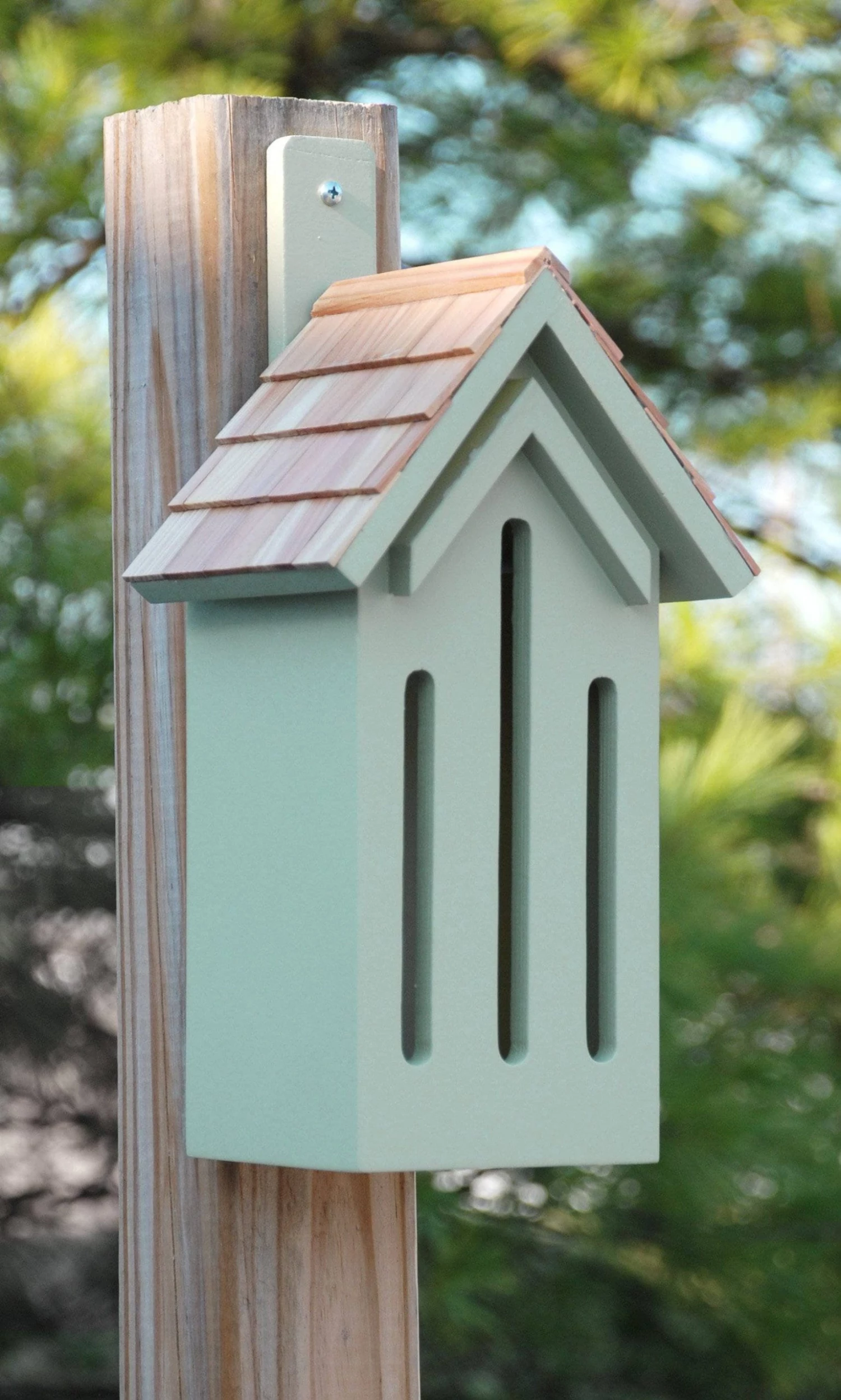 Happy Gardens Classic Butterfly House - Green Birdhouses/Baths 3 Happy Gardens Classic Butterfly House - Green Birdhouses/Baths