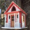 Happy Gardens Birdhouses/Baths Country Cottage Bird House