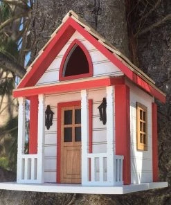Happy Gardens Birdhouses/Baths Country Cottage Bird House