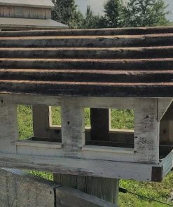 Happy Gardens Covered Bridge Bird Feeder Birdhouses/Baths