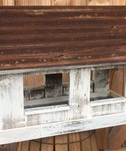 Happy Gardens Covered Bridge Bird Feeder Birdhouses/Baths