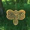 Happy Gardens Cutout Dragonfly Hanging Ornament Ornaments