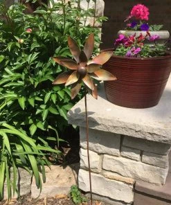 Happy Gardens Wind Spinners Dahlia Flower Wind Spinner 8