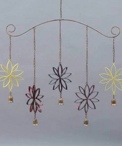 Happy Gardens Mobiles & Wind Chimes Daisy Multicolor Wind Chime