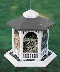 Happy Gardens Birdhouses/Baths Deluxe Gazebo Bird Feeder