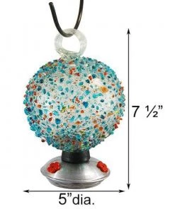 Happy Gardens Dew Drop Hummingbird Feeder 7 Happy Gardens Dew Drop Hummingbird Feeder