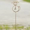 Happy Gardens Garden Stakes & Rain Gauges Dog With Bell Garden Stake