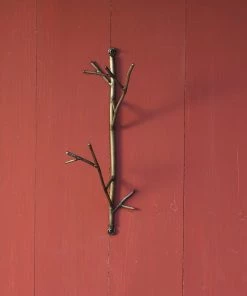 Happy Gardens Wall Decor Double Twig Wire Hook