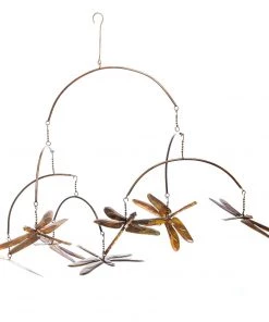 Happy Gardens Dragonflies Mobile Ornament For Your Garden