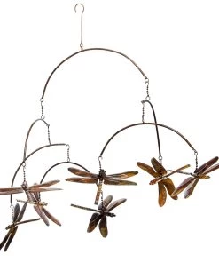 Happy Gardens Dragonflies Mobile Ornament For Your Garden