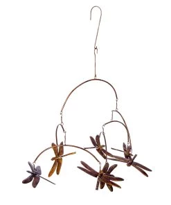 Happy Gardens Dragonflies Mobile Ornament For Your Garden