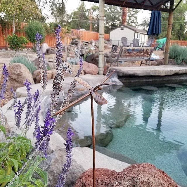 Happy Gardens Dragonfly Garden Stake Garden Stakes & Rain Gauges 6 Happy Gardens Dragonfly Garden Stake Garden Stakes & Rain Gauges