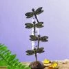 Happy Gardens Dragonfly Rain Gauge Garden Stakes & Rain Gauges