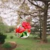 Happy Gardens Droplet Botanica Hummingbird Feeder, Hibiscus