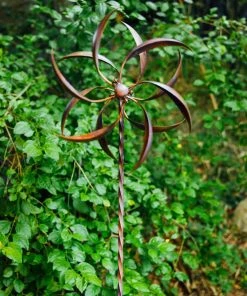 Happy Gardens Feather Wind Spinner, 15