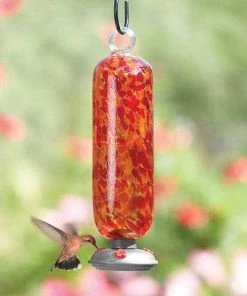 Happy Gardens Filigree Hummingbird Feeder