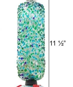 Happy Gardens Filigree Hummingbird Feeder, Ocean 7 Happy Gardens Filigree Hummingbird Feeder, Ocean