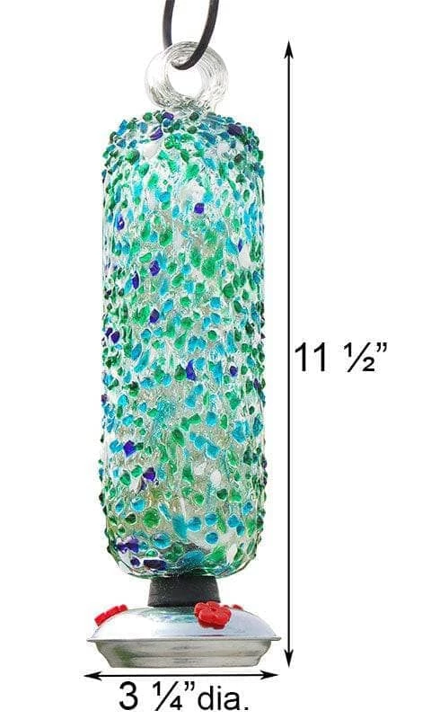 Happy Gardens Filigree Hummingbird Feeder, Ocean 5 Happy Gardens Filigree Hummingbird Feeder, Ocean