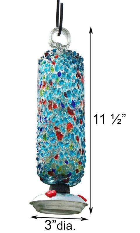 Happy Gardens Filigree Hummingbird Feeder, Sprinkles, 20 Oz. 6 Happy Gardens Filigree Hummingbird Feeder, Sprinkles, 20 Oz.