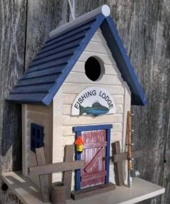 Happy Gardens Fishing Lodge Bird House