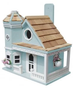 Happy Gardens Flower-Pot Cottage Birdhouse Birdhouses/Baths