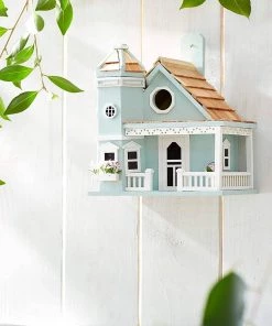 Happy Gardens Flower-Pot Cottage Birdhouse Birdhouses/Baths 10 Happy Gardens Flower-Pot Cottage Birdhouse Birdhouses/Baths