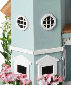 Happy Gardens Flower-Pot Cottage Birdhouse Birdhouses/Baths 11 Happy Gardens Flower-Pot Cottage Birdhouse Birdhouses/Baths