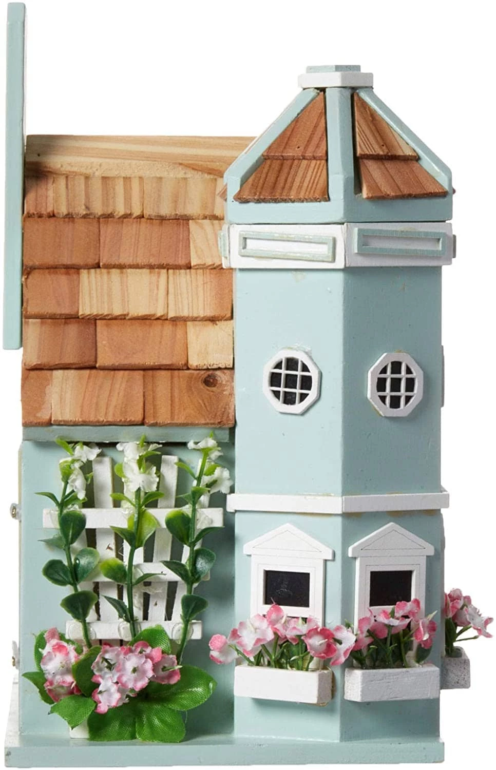 Happy Gardens Flower-Pot Cottage Birdhouse Birdhouses/Baths 8 Happy Gardens Flower-Pot Cottage Birdhouse Birdhouses/Baths