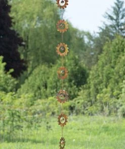Happy Gardens Flower Rain Chain