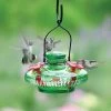 Happy Gardens Green Bloom Hummingbird Feeder 1 Happy Gardens Green Bloom Hummingbird Feeder