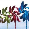 Happy Gardens Green Feather Wind Spinner, 22" Wind Spinners
