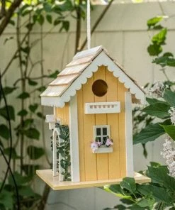 Happy Gardens Groundskeepers Cottage Birdhouses/Baths