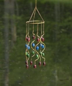 Happy Gardens Mobiles & Wind Chimes Hanging Bells Multicolor Mobile