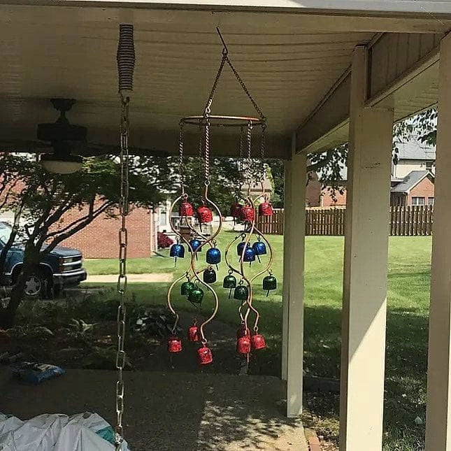 Happy Gardens Mobiles & Wind Chimes Hanging Bells Multicolor Mobile 5 Happy Gardens Mobiles & Wind Chimes Hanging Bells Multicolor Mobile