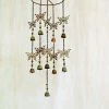 Happy Gardens Mobiles & Wind Chimes Hanging Butterflies With Bells Mobile Wind Chime