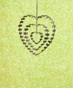 Happy Gardens Ornaments Hanging Concentric Heart Ornament