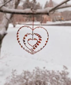 Happy Gardens Ornaments Hanging Concentric Heart Ornament