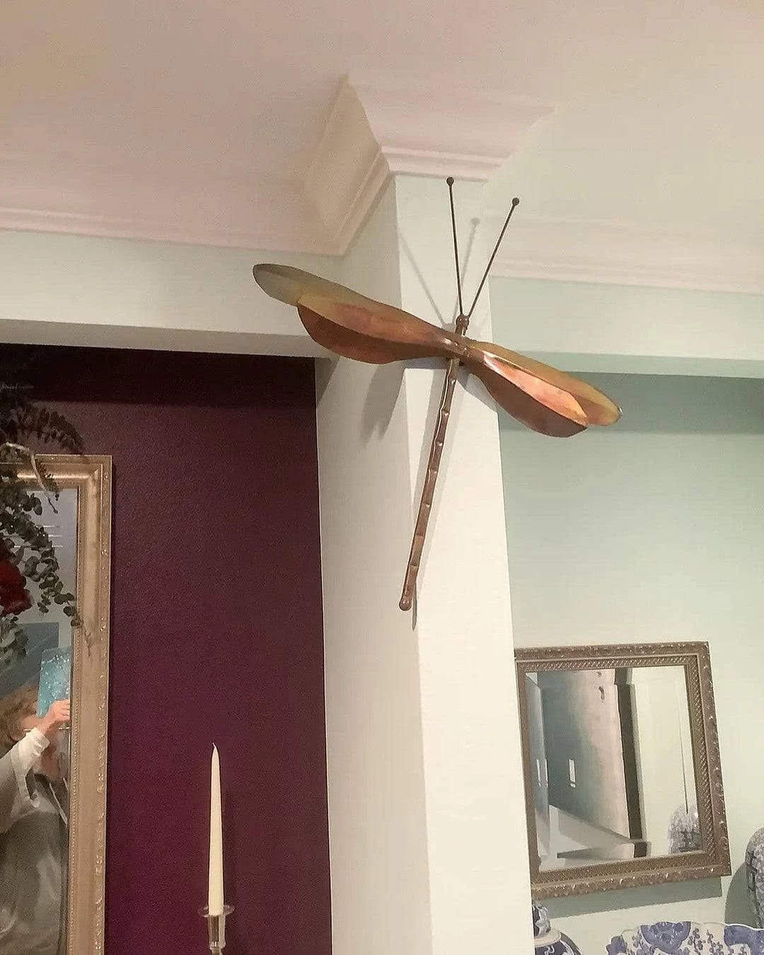 Happy Gardens Hanging Dragonfly 6 Happy Gardens Hanging Dragonfly