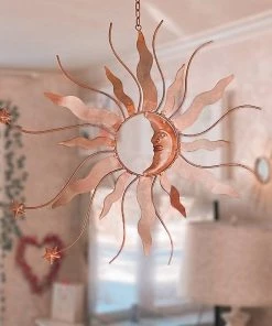 Happy Gardens Hanging Sun, Moon, And Stars Ornament Ornaments