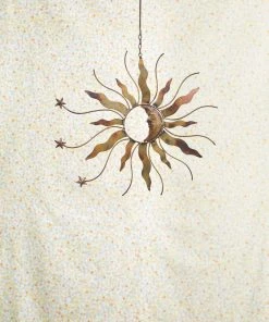 Happy Gardens Hanging Sun, Moon, And Stars Ornament Ornaments