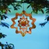 Happy Gardens Hanging Sunburst Triple Spinner