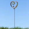 Happy Gardens Heart Swirl Garden Stake