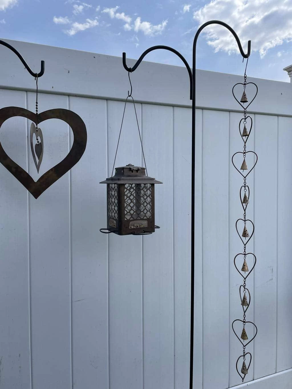 Happy Gardens Ornaments Heart With Bell Ornament 5 Happy Gardens Ornaments Heart With Bell Ornament