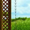 Happy Gardens Heart With Bell Rain Chain Rain Chains