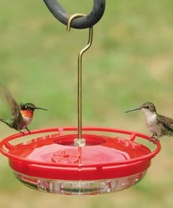 Happy Gardens High View HummZinger Mini Hummingbird Feeder, 8 Oz.